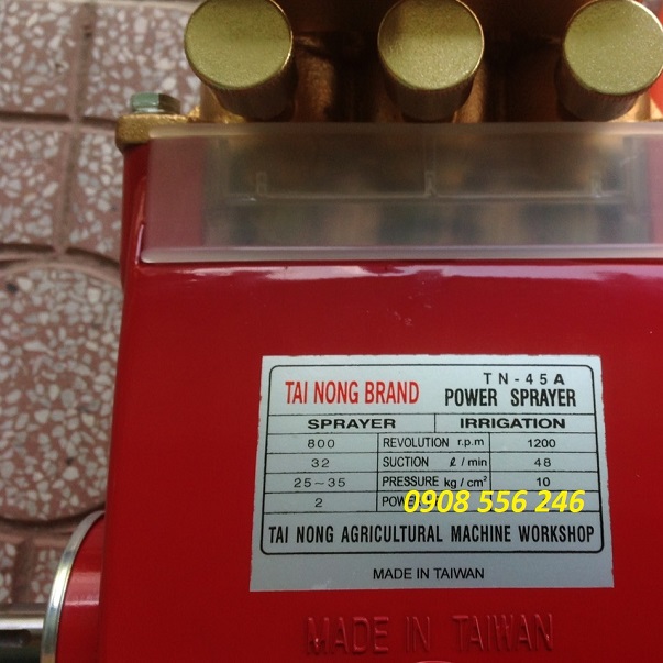 Đầu xịt áp lực đài loan tainong tn45a tự động
