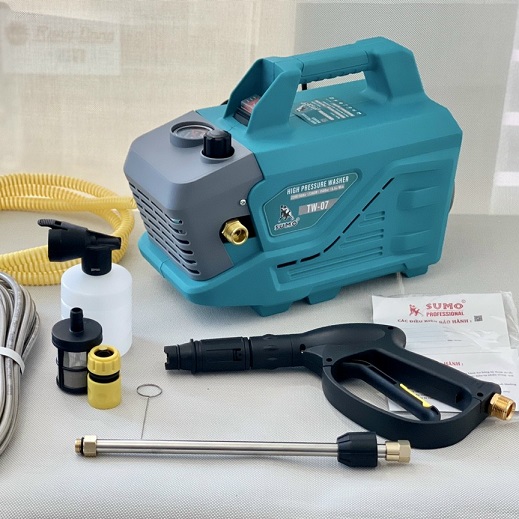 Máy rửa xe gia đình có chỉnh áp SUMO TW-07