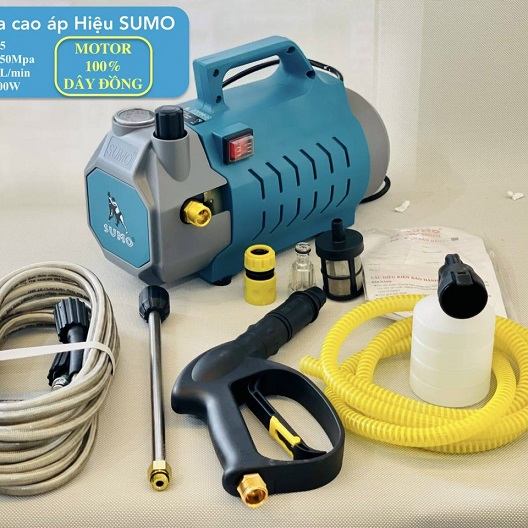 Máy rửa xe gia đình có chỉnh áp SUMO TW-05