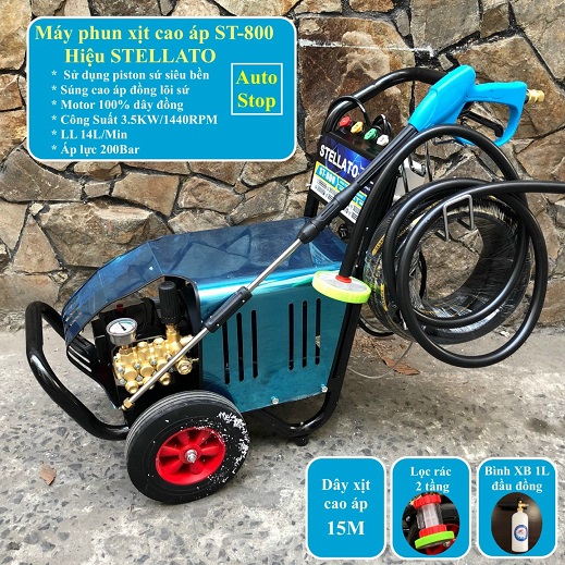 Máy rửa xe gia đình Stellato ST-800